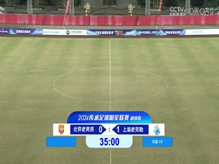 中国传承足球明星联赛 北京老男孩队VS上海老甲A明星足球队 20241110封面图