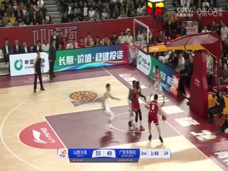 CBA常规赛第1轮 山西汾酒VS广东东阳光 20241013封面图