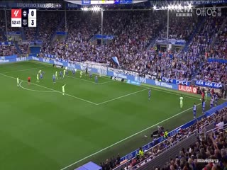 西甲联赛 阿拉维斯VS巴塞罗那 20241006封面图