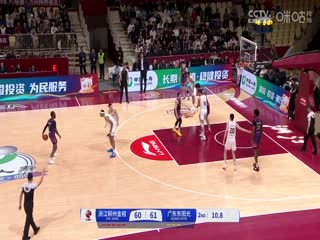 CBA常规赛第41轮 浙江稠州金租VS广东东阳光 20250316封面图