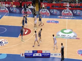 CBA季后赛12进8 青岛国信制药VS浙江稠州金租 20250404封面图