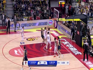 CBA季后赛12进8 广东东阳光VS上海久事 20250405封面图