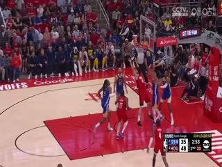 NBA季后赛 勇士VS火箭 20250424封面图