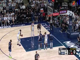 NBA季后赛 勇士VS森林狼 20250509封面图