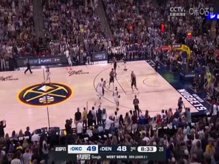 NBA季后赛 雷霆VS掘金 20250512封面图