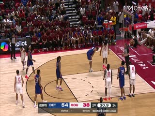 NBA夏季联赛 活塞VS火箭 20250714封面图