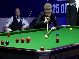 2025斯诺克武汉公开赛16进8 巴里霍金斯0-5斯坦穆迪 20250827封面图