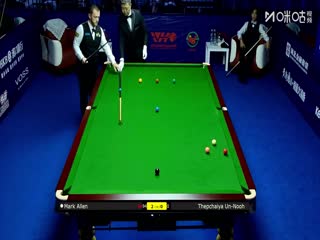 2025斯诺克武汉公开赛16进8 塔猜亚乌努1-5马克艾伦 20250827封面图