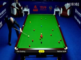 2025斯诺克武汉公开赛16进8 肖国栋5-2马修塞尔特 20250827封面图