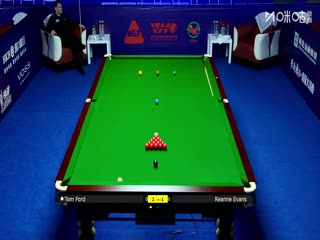 2025斯诺克武汉公开赛32进16 汤姆福德5-1瑞安埃文斯 20250826封面图