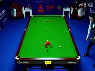 2025斯诺克武汉公开赛32进16 周跃龙1-5斯坦穆迪 20250826封面图