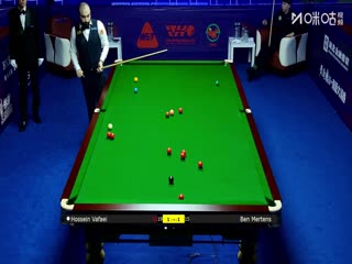 2025斯诺克武汉公开赛64进32 侯赛因瓦菲5-1本默滕斯 20250825封面图