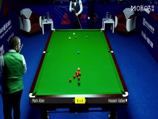 2025斯诺克武汉公开赛32进16 马克艾伦5-4侯赛因瓦菲 20250826封面图