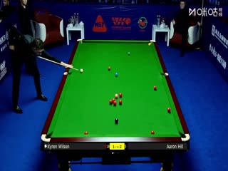 2025斯诺克武汉公开赛64进32 亚伦希尔5-2凯伦威尔逊 20250825封面图