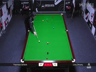 2025斯诺克英国公开赛资格赛 龙泽煌4-3塔猜亚乌诺 20250628封面图