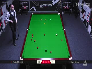 2025斯诺克英国公开赛资格赛 马丁奥唐奈4-1萨希尔纳亚尔 20250627封面图