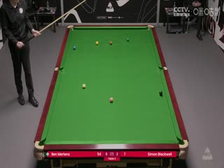 斯诺克威尔士公开赛资格赛 本默滕斯4-2西蒙布莱克威尔 20250205封面图