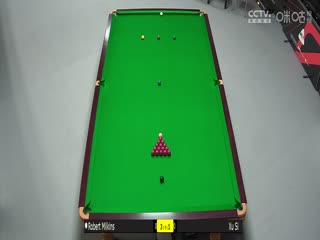 斯诺克德国大师赛64进32 罗伯特米尔金斯5-4徐思  20250128封面图