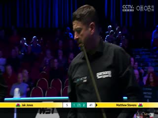 斯诺克威尔士公开赛64进32 杰克琼斯2-4马修史蒂文斯  20250211封面图