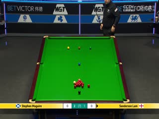 斯诺克威尔士公开赛16进8 林杉峰2-4斯蒂芬马奎尔  20250214封面图