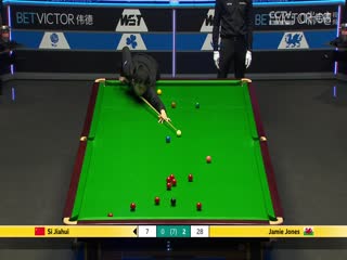 斯诺克威尔士公开赛64进32 斯佳辉2-4杰米琼斯 20250211封面图