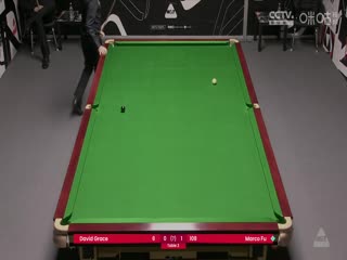 斯诺克威尔士公开赛资格赛 大卫格雷斯0-4傅家俊 20250206封面图