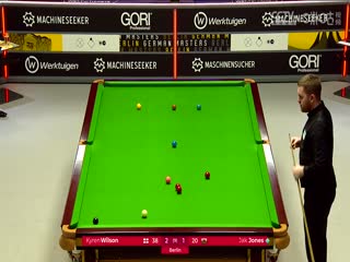 斯诺克德国大师赛16进8 杰克琼斯3-5凯伦威尔逊  20250131封面图