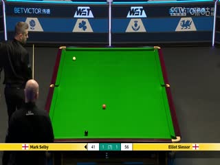 斯诺克威尔士公开赛32进16 马克塞尔比4-3艾利奥特斯莱瑟  20250213封面图
