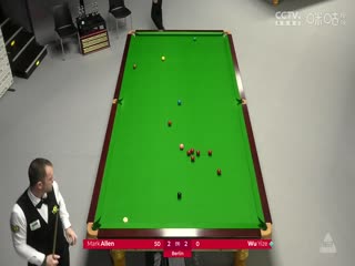 斯诺克德国大师赛32进16 马克艾伦4-5吴宜泽  20250130封面图