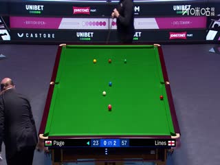 2025斯诺克英国公开赛第2轮 杰克逊佩奇1-4奥利弗莱恩斯 20250923封面图