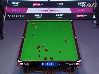 2025斯诺克英国公开赛32进16 乔奥康纳3-4马克塞尔比 20250925封面图