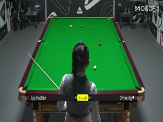 2025斯诺克南京国锦赛资格赛 吕昊天6-1吴安仪 20250930封面图