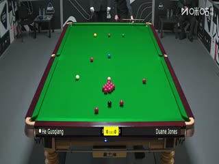 2025斯诺克国际锦标赛资格赛 贺国强6-3杜恩琼斯 20251002封面图