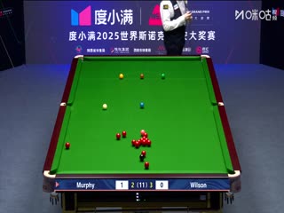 2025斯诺克西安大奖赛半决赛 肖恩墨菲6-4加里威尔逊 20251012封面图