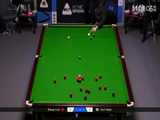 2025斯诺克北爱尔兰公开赛64进32 张安达1-4马克戴维斯 20251021封面图