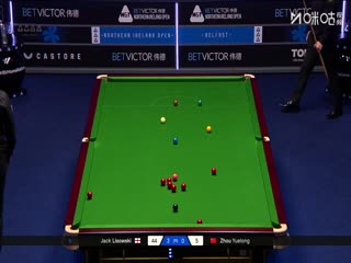 斯诺克北爱尔兰公开赛半决赛 杰克利索夫斯基6-1周跃龙 20251025封面图