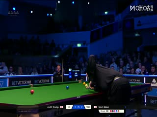 斯诺克北爱尔兰公开赛半决赛 贾德特鲁姆普6-3马克艾伦 20251026封面图