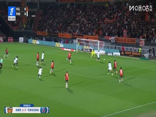 法甲联赛 洛里昂VS巴黎圣日耳曼 20251030封面图