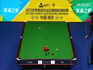 2025斯诺克国际锦标赛16进8 贾德特鲁姆普4-6吴宜泽 20251105封面图