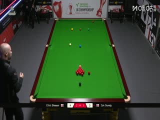 斯诺克英锦赛资格赛晋级轮 埃利奥特斯莱塞6-4扎克舒尔第 20251127封面图